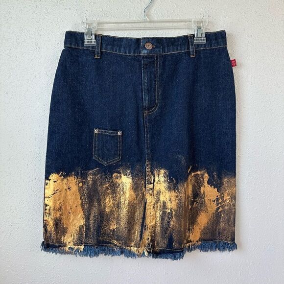 NWT Hot Kiss Women’s Denim Skirt - Picture 1 of 8